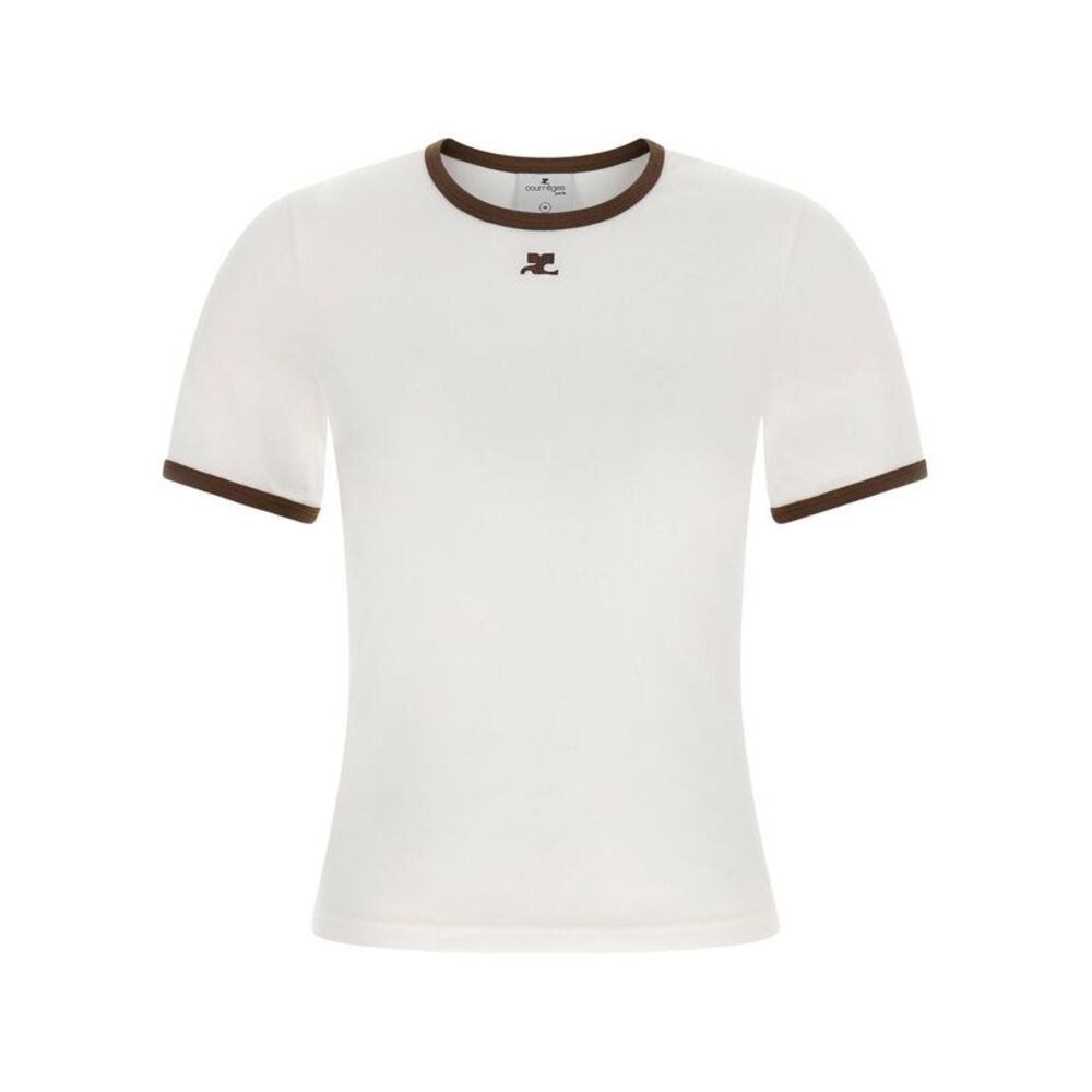 Courreges Women's Signature Contrast T-Shirt